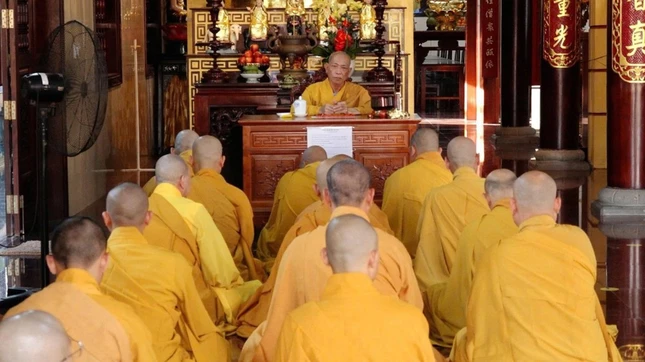 Chư hành giả phương tiện tác pháp an cư tại trú xứ chùa Linh Nguyên