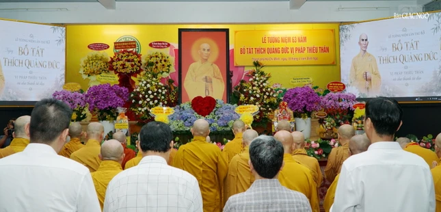 Trung ương GHPGVN tổ chức lễ tưởng niệm Bồ-tát Thích Quảng Đức tại thiền viện Quảng Đức