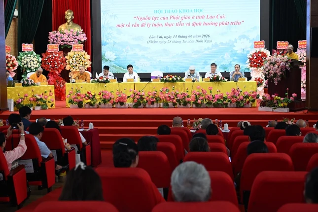 Nhiều tham luận giúp nhìn nhận sâu sắc hơn về nguồn lực Phật giáo tại tỉnh Lào Cai Nhiều tham luận giúp nhìn nhận sâu sắc hơn về nguồn lực Phật giáo tại tỉnh Lào Cai