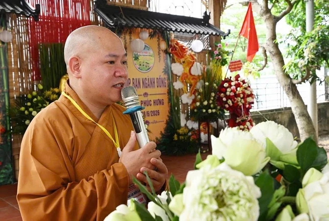 Đại đức Thích Thanh Vượng đạo từ