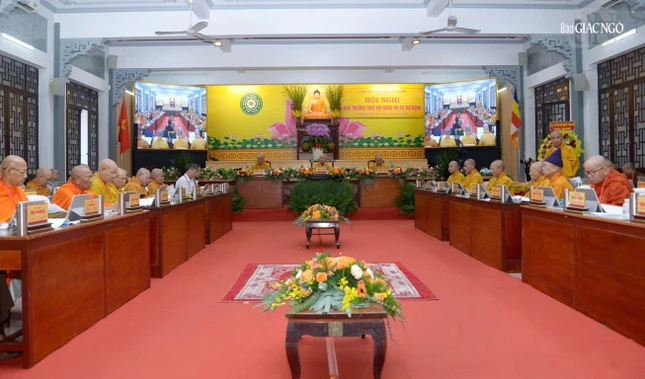 Hội nghị Ban Thường trực Hội đồng Trị sự GHPGVN mở rộng nhằm sơ kết hoạt động Phật sự 6 tháng đầu năm 2026 và thảo luận, thống nhất các Phật sự trọng tâm của GHPGVN
