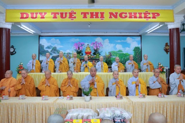 Tại tổ đình tịnh xá Ngọc Phương