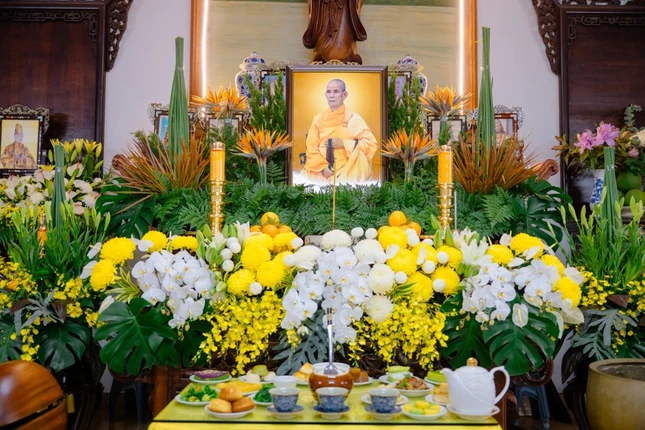 Di ảnh Đại lão Hòa thượng Thích Thiện Hào tại thiền viện Quảng Đức
