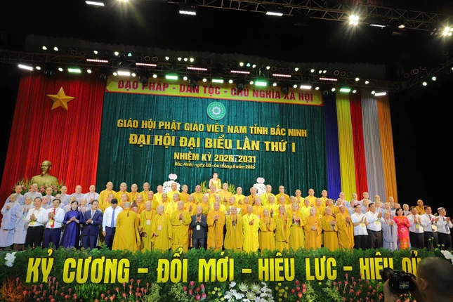 Đại hội đại biểu Phật giáo tỉnh Bắc Ninh thành tựu viên mãn