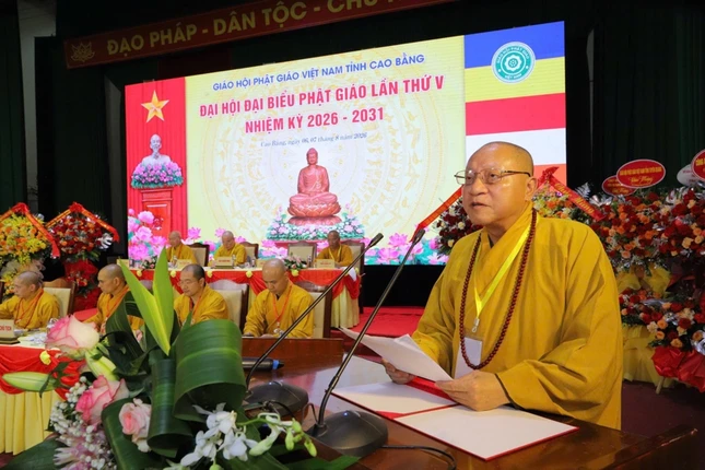 Hòa thượng Thích Gia Quang phát biểu khai mạc Hòa thượng Thích Gia Quang phát biểu khai mạc