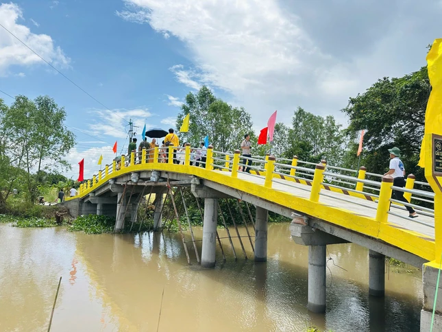 Công trình cầu Tường Nguyên 590 được đưa vào sử dụng