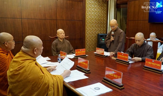 Thượng tọa Thích Thiện Quý làm Chánh Chủ khảo kỳ thi tuyển Thượng tọa Thích Thiện Quý làm Chánh Chủ khảo kỳ thi tuyển