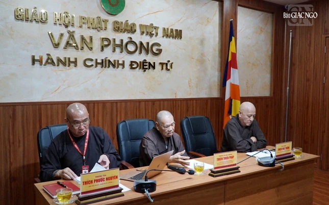 Chư tôn đức Ban Chỉ đạo Trung ương chủ trì buổi họp Chư tôn đức Ban Chỉ đạo Trung ương chủ trì buổi họp
