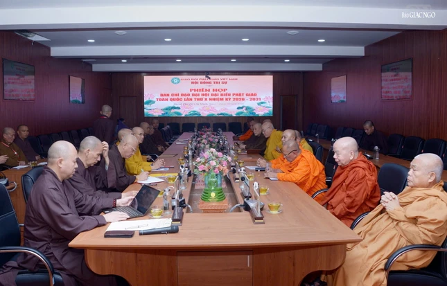 Phiên họp thứ ba thảo luận và thống nhất dự kiến nhân sự Hội đồng Trị sự trình Đại hội X - GHPGVN, nhiệm kỳ 2026-2031