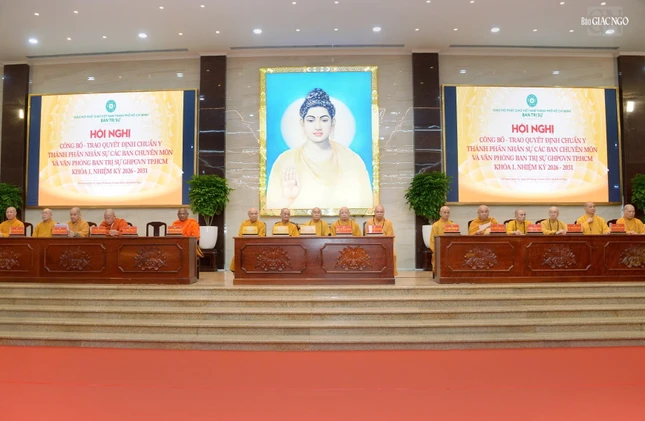 Chư tôn đức chứng minh, chủ tọa