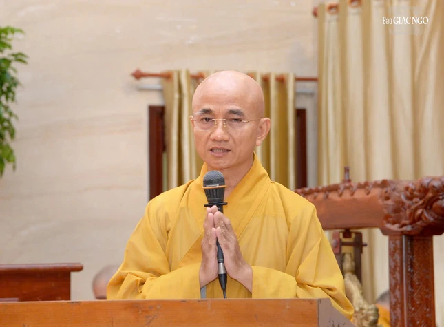 Thượng tọa Thích Thiện Quý công bố các quyết định chuẩn y, bổ nhiệm nhân sự các Ban, Phân ban trực thuộc GHPGVN TP.HCM nhiệm kỳ 2026-2031