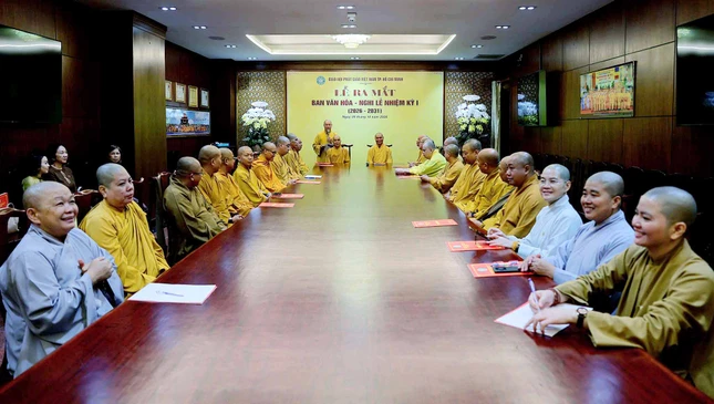Ban Văn hóa - Nghi lễ Phật giáo TP.HCM họp buổi đầu tiên