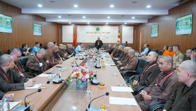 Ban An ninh Đại hội họp rà soát công tác hỗ trợ công tác tổ chức