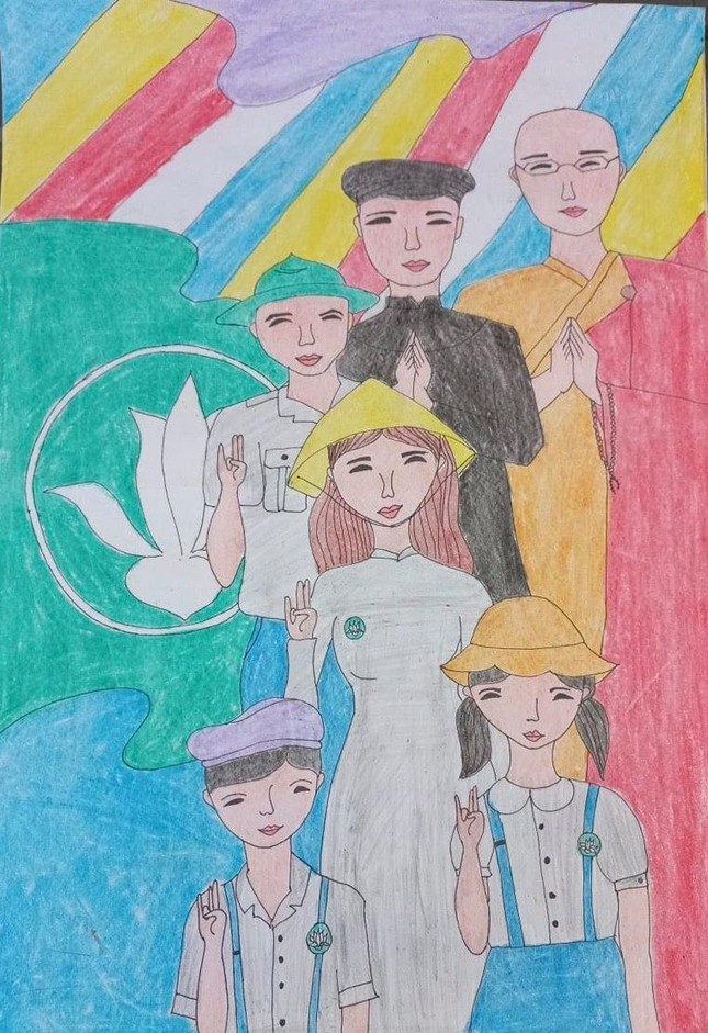 Giải nhất vẽ tranh