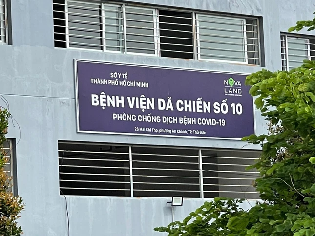 Bệnh viện Dã chiến số 10 tại phường An Khánh, TP.Thủ Đức