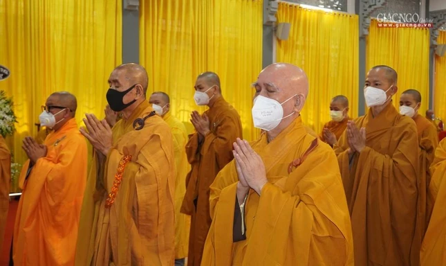 Chư tôn đức Phật giáo quận Tân Bình thành kính tưởng niệm