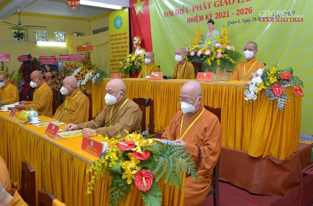 Chư tôn đức chứng minh dự đại hội