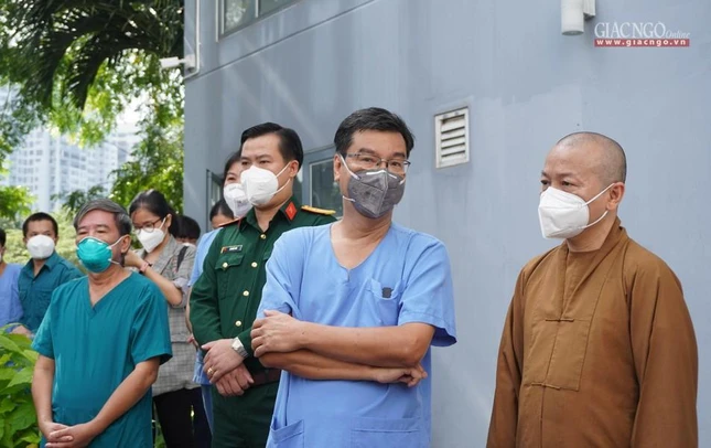 TS.BSCKII Nguyễn Thanh Vinh, Giám đốc Bệnh viện Dã chiến thu dung và điều trị Covid-19 số 10 thông tin kết quả điều trị tại bệnh viện