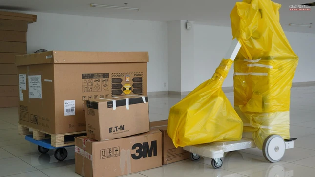 Máy X-quang sẽ được chuyển tới Bệnh viện Dã chiến thu dung điều trị Covid-19 số 3