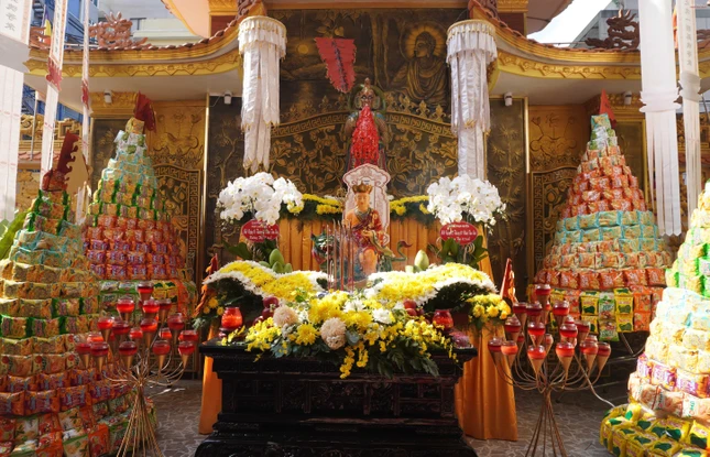 Trai đàn chẩn tế sẽ được diễn ra lúc 15 giờ chiều 19-11, tại chùa Minh Đạo