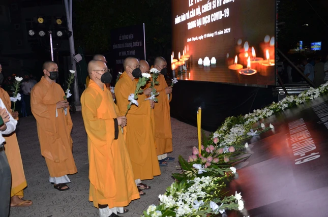 Tại điểm tưởng niệm kên Nhiêu Lộc, số 38D Trường Sa, quận Bình Thạnh