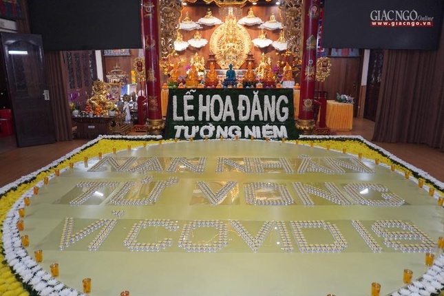 Tại Quan Âm tu viện (quận Phú Nhuận) - ngôi chùa sát kênh Nhiêu Lộc cũng đã sẵn sàng cho lễ tưởng niệm