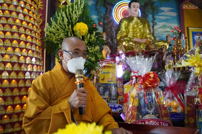 Thượng tọa Thích An Thường, Trưởng ban Trị sự GHPGVN huyện Củ Chi cung tuyên tiểu sử