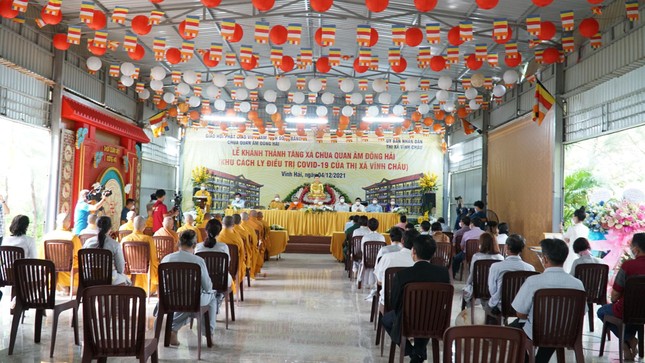 Lễ khánh thành Tăng xá chùa Quan Âm Đông Hải