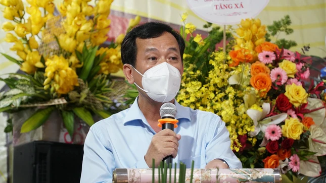 Ông Trần Trí Vân phát biểu