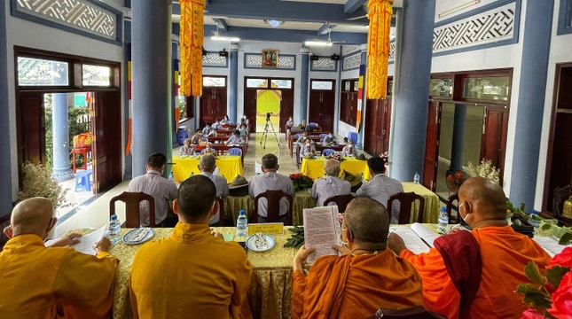 Lễ được trực tuyến qua nền tảng good meet