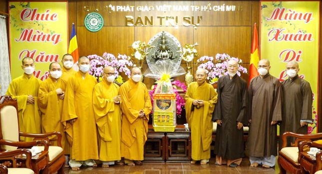 Mừng xuân Di Lặc đến chư tôn đức Ban Trị sự GHPGVN TP.HCM