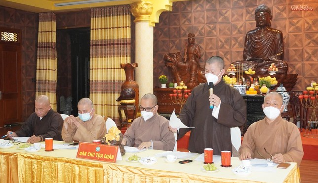 Đại đức Thích Minh Duyên, Phó Ban Trị sự GHPGVN quận 3 triển khai kế hoạch An cư kiết hạ Phật lịch 2566 của Phật giáo quận 3