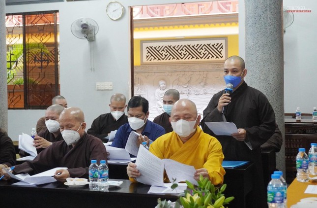 Đại đức Thích Quang Nghĩa, Chánh Thư ký Ban Trị sự GHPGVN quận Gò Vấp triển khai chương trình phiên họp Đại đức Thích Quang Nghĩa, Chánh Thư ký Ban Trị sự GHPGVN quận Gò Vấp triển khai chương trình phiên họp