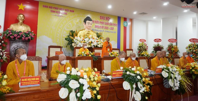 Hòa thượng Đào Như ban đạo từ chứng minh