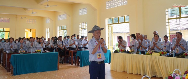 Huynh trưởng Tâm Duệ - Nguyễn Đức Châu tri ân đến chư tôn đức