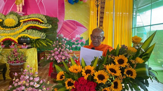 Hòa thượng Đào Như uyên đọc Thông điệp Phật đản Hòa thượng Đào Như uyên đọc Thông điệp Phật đản