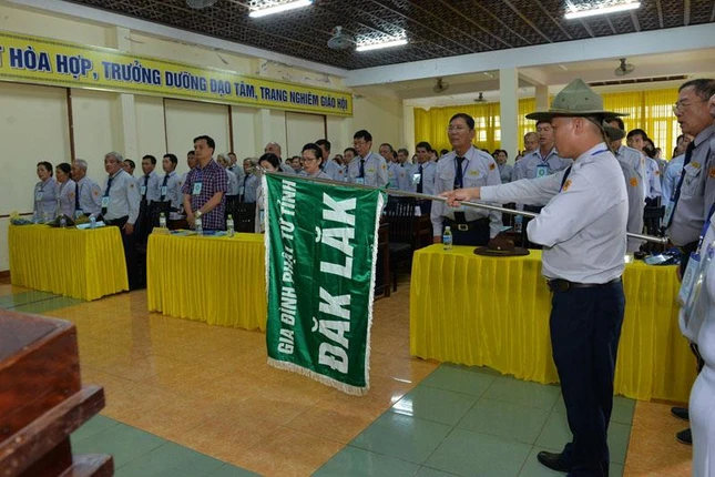 Nghi thức chào Sen Trắng