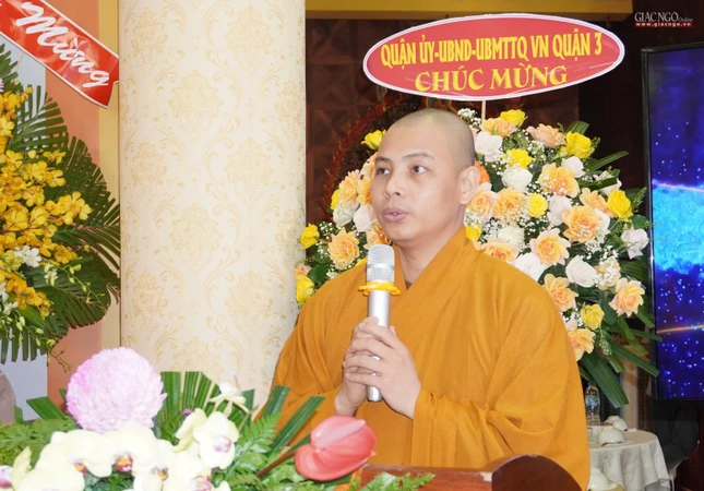 Đại đức Thích Minh Ân báo cáo tóm tắt Phật sự sáu tháng đầu năm Đại đức Thích Minh Ân báo cáo tóm tắt Phật sự sáu tháng đầu năm