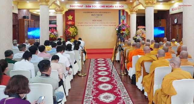 Phật giáo quận 3 sơ kết Phật sự 6 tháng đầu năm 2022 và nhận bằng khen của Thủ tướng Chính phủ Phật giáo quận 3 sơ kết Phật sự 6 tháng đầu năm 2022 và nhận bằng khen của Thủ tướng Chính phủ