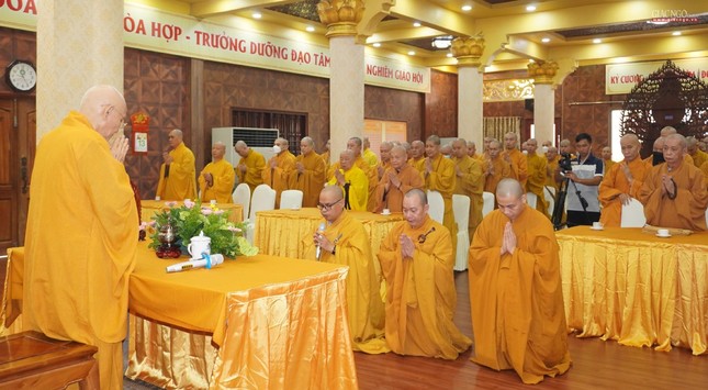 Chư tôn đức Phật giáo quận 3 tác bạch tri ân