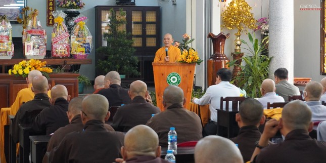 Thượng tọa Thích Giác Trí, Trưởng ban Trị sự cảm ơn đến chính quyền quận Gò Vấp Thượng tọa Thích Giác Trí, Trưởng ban Trị sự cảm ơn đến chính quyền quận Gò Vấp