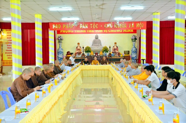 Ban Trị sự GHPGVN TP.Cần Thơ tổ chức họp triển khai tổ chức hội trại tuổi trẻ sáng ngày 14-6-2022 tại Thiền viện Trúc Lâm Phương Nam