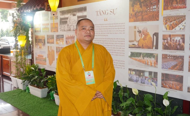 Đại đức Thích Quang Hội lần đầu tiên tham dự Đại hội đại biểu Phật giáo TP.HCM