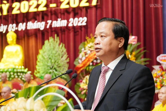 Ông Nguyễn Tuấn Thanh phát biểu