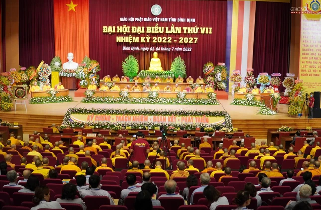 Đại hội đại biểu Phật giáo tỉnh Bình Định thành tựu tốt đẹp