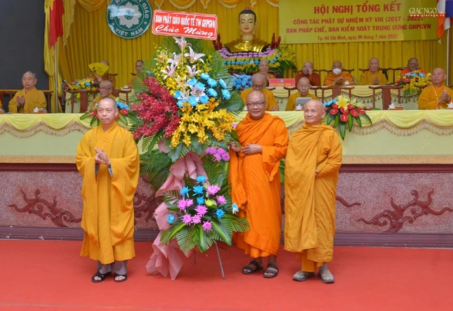 Ban Phật giáo Quốc tế Trung ương chúc mừng