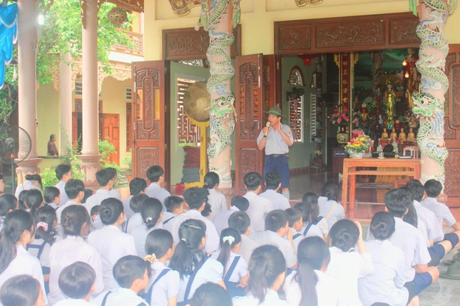 Giờ học về Nội quy Gia đình Phật tử