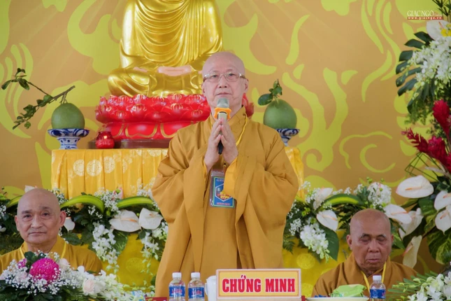 Hòa thượng Thích Chơn không ban đạo từ