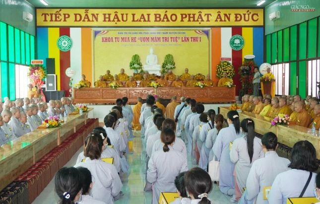 Pháp hội Vu lan diễn ra tại chùa Thiên Phước