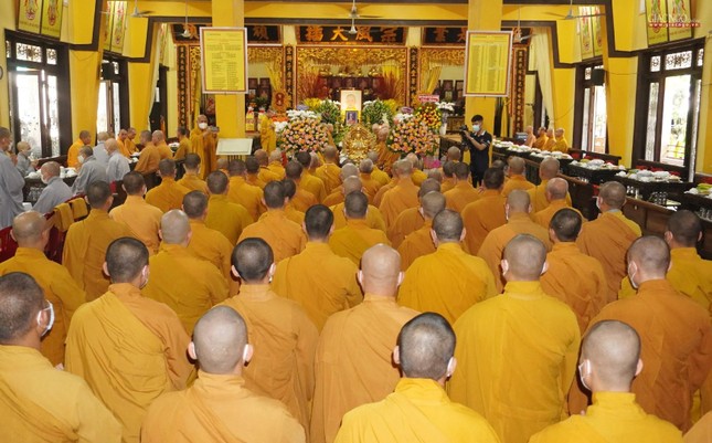 Trường hạ chùa Vĩnh Nghiêm có trên 150 hành giả an cư